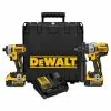 Dewalt DCK299P2 2-Tool Combo Kit - 20V MAX XR Brushless Cordless Hammer Drill & Impact Driver Kit With 2 Batteries (5 Ah)
