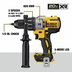 Dewalt DCK299P2 2-Tool Combo Kit - 20V MAX XR Brushless Cordless Hammer Drill & Impact Driver Kit With 2 Batteries (5 Ah) -Dewalt Shop dewndck299p2 n