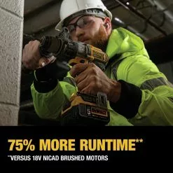 Dewalt DCK299P2 2-Tool Combo Kit - 20V MAX XR Brushless Cordless Hammer Drill & Impact Driver Kit With 2 Batteries (5 Ah) -Dewalt Shop dewndck299p2 p