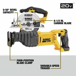 Dewalt DCK940D2 9-Tool Combo Kit - 20V MAX Cordless With 2 Batteries (2 Ah) -Dewalt Shop dewndck940d2 l