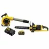 Dewalt DCKO667X1 60V MAX FLEXVOLT Brushless Lithium-Ion Cordless 16 In. Chainsaw/Blower Combo Kit (9 Ah)