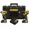 Dewalt DCKTS279C2 ATOMIC 20V MAX Brushless 1/2 In. Hammer Drill Driver / 1/4 In. Impact Driver Combo Kit With TOUGHSYSTEM
