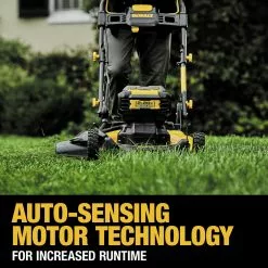 Dewalt DCMWP233U2 2X 20V MAX Brushless Lithium-Ion 21-1/2 In. Cordless Push Mower Kit With 2 Batteries (10 Ah) -Dewalt Shop dewndcmwp233u2 m