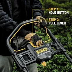 Dewalt DCMWP233U2 2X 20V MAX Brushless Lithium-Ion 21-1/2 In. Cordless Push Mower Kit With 2 Batteries (10 Ah) -Dewalt Shop dewndcmwp233u2 s