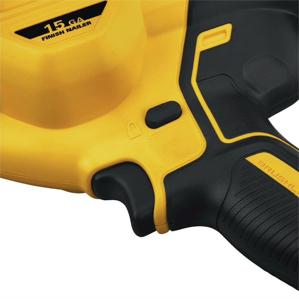 Dewalt DCN650B 20V MAX XR 15 Gauge 2-1/2 In. Angled Finish Nailer (Tool Only) 5 Dewalt DCN650B 20V MAX XR 15 Gauge 2-1/2 In. Angled Finish Nailer (Tool Only) - Image 5