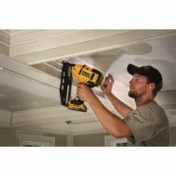 Dewalt DCN660D1 20V MAX 2.0 Ah Cordless Lithium-Ion 16 Gauge 2-1/2 In. 20 Degree Angled Finish Nailer Kit -Dewalt Shop dewndcn660d1 f
