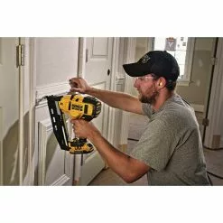 Dewalt DCN660D1 20V MAX 2.0 Ah Cordless Lithium-Ion 16 Gauge 2-1/2 In. 20 Degree Angled Finish Nailer Kit -Dewalt Shop dewndcn660d1 m