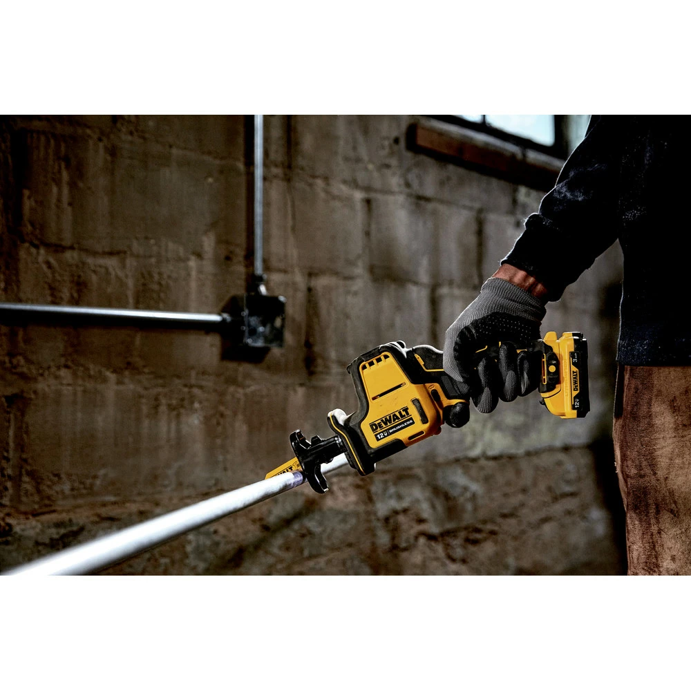 Dewalt DCS312B XTREME 12V MAX Brushless Lithium-Ion One-Handed Cordless Reciprocating Saw (Tool Only) 9 Dewalt DCS312B XTREME 12V MAX Brushless Lithium-Ion One-Handed Cordless Reciprocating Saw (Tool Only) - Image 9