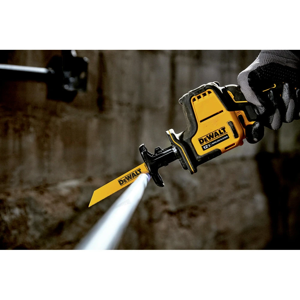 Dewalt DCS312B XTREME 12V MAX Brushless Lithium-Ion One-Handed Cordless Reciprocating Saw (Tool Only) 10 Dewalt DCS312B XTREME 12V MAX Brushless Lithium-Ion One-Handed Cordless Reciprocating Saw (Tool Only) - Image 10