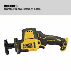 Dewalt DCS312B XTREME 12V MAX Brushless Lithium-Ion One-Handed Cordless Reciprocating Saw (Tool Only) 14 Dewalt DCS312B XTREME 12V MAX Brushless Lithium-Ion One-Handed Cordless Reciprocating Saw (Tool Only) -Dewalt Shop dewndcs312b g