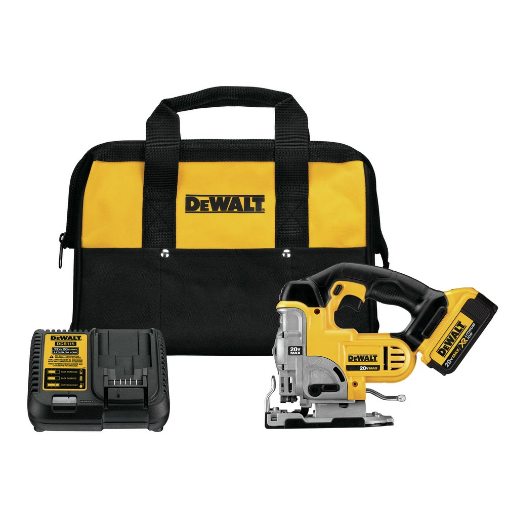 Dewalt DCS331M1 20V MAX Lithium-Ion 3000 SPM Cordless Jigsaw Kit (3 Ah) 1 Dewalt DCS331M1 20V MAX Lithium-Ion 3000 SPM Cordless Jigsaw Kit (3 Ah)