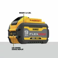Dewalt DCS389X2 FLEXVOLT 60V MAX Brushless Lithium-Ion 1-1/8 In. Cordless Reciprocating Saw Kit With (2) 9 Ah Batteries -Dewalt Shop dewndcs389x2 c