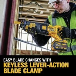 Dewalt DCS389X2 FLEXVOLT 60V MAX Brushless Lithium-Ion 1-1/8 In. Cordless Reciprocating Saw Kit With (2) 9 Ah Batteries -Dewalt Shop dewndcs389x2 f