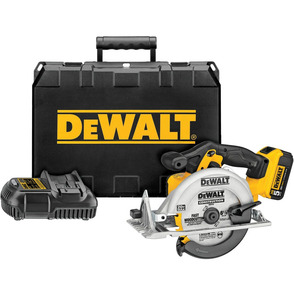 Dewalt DCS391P1 20V MAX Cordless Lithium-Ion 6-1/2 In. Circular Saw Kit 1 Dewalt DCS391P1 20V MAX Cordless Lithium-Ion 6-1/2 In. Circular Saw Kit