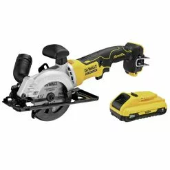 Dewalt DCS571B-DCB240-BNDL ATOMIC 20V MAX Brushless 4-1/2 In. Circular Saw And 4 Ah Compact Lithium-Ion Battery