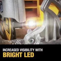 Dewalt DCS573B 20V MAX Brushless Lithium-Ion 7-1/4 In. Cordless Circular Saw With FLEXVOLT ADVANTAGE (Tool Only) -Dewalt Shop dewndcs573b h