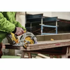 Dewalt DCS574W1 20V MAX XR POWER DETECT Brushless Lithium-Ion 7-1/4 In. Cordless Circular Saw Kit (8 Ah) -Dewalt Shop dewndcs574w1 g