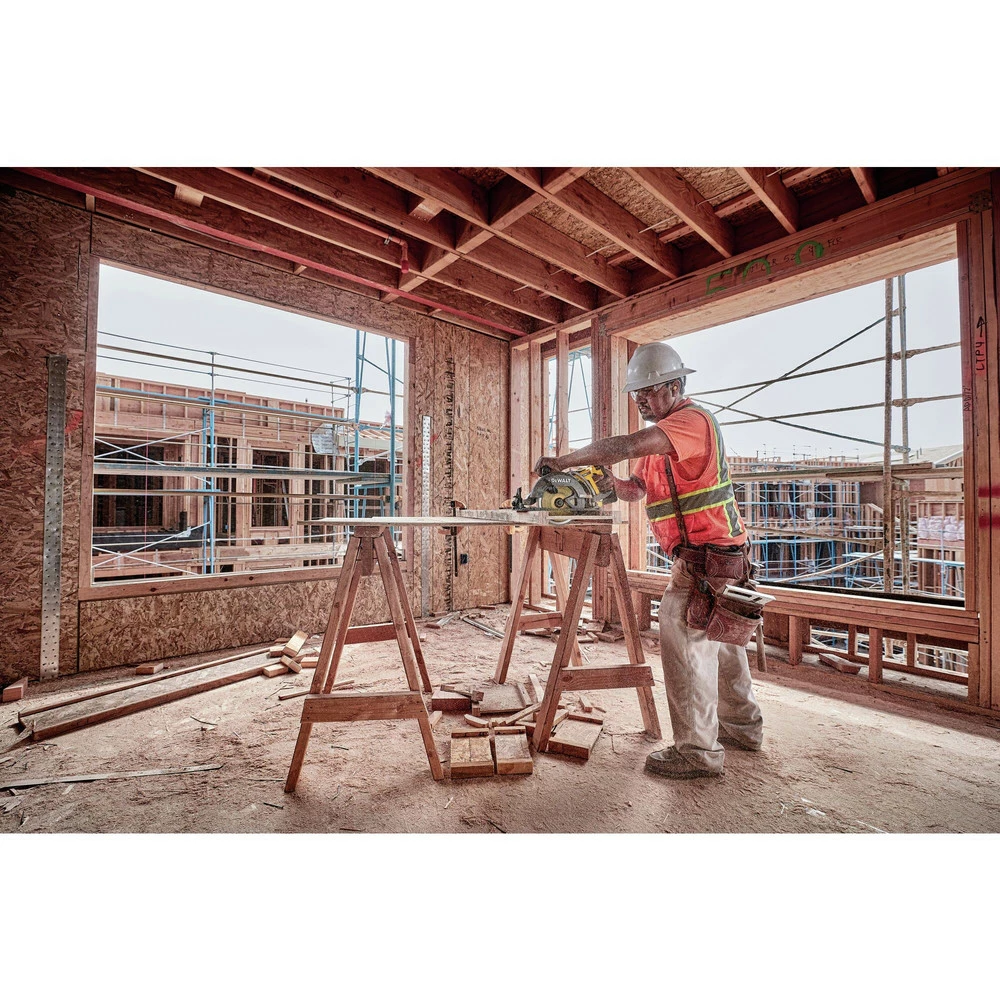 Dewalt DCS577B FLEXVOLT 60V MAX Brushless Lithium-Ion 7-1/4 In. Cordless Worm Drive Style Saw (Tool Only) 15 Dewalt DCS577B FLEXVOLT 60V MAX Brushless Lithium-Ion 7-1/4 In. Cordless Worm Drive Style Saw (Tool Only) - Image 15