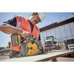 Dewalt DCS578B FLEXVOLT 60V MAX Brushless Lithium-Ion 7-1/4 In. Cordless Circular Saw With Brake (Tool Only) -Dewalt Shop dewndcs578b b