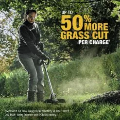 Dewalt DCST972B 60V MAX Brushless Lithium-Ion 17 In. Cordless Attachment Capable String Trimmer (Tool Only) -Dewalt Shop dewndcst972b h