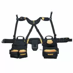 Dewalt DG5617 20-Pocket Pro Framer's Combo Apron And Yoke Style Suspenders