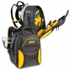 Dewalt DGCL33 33-pocket Lighted USB Charging Tool Backpack