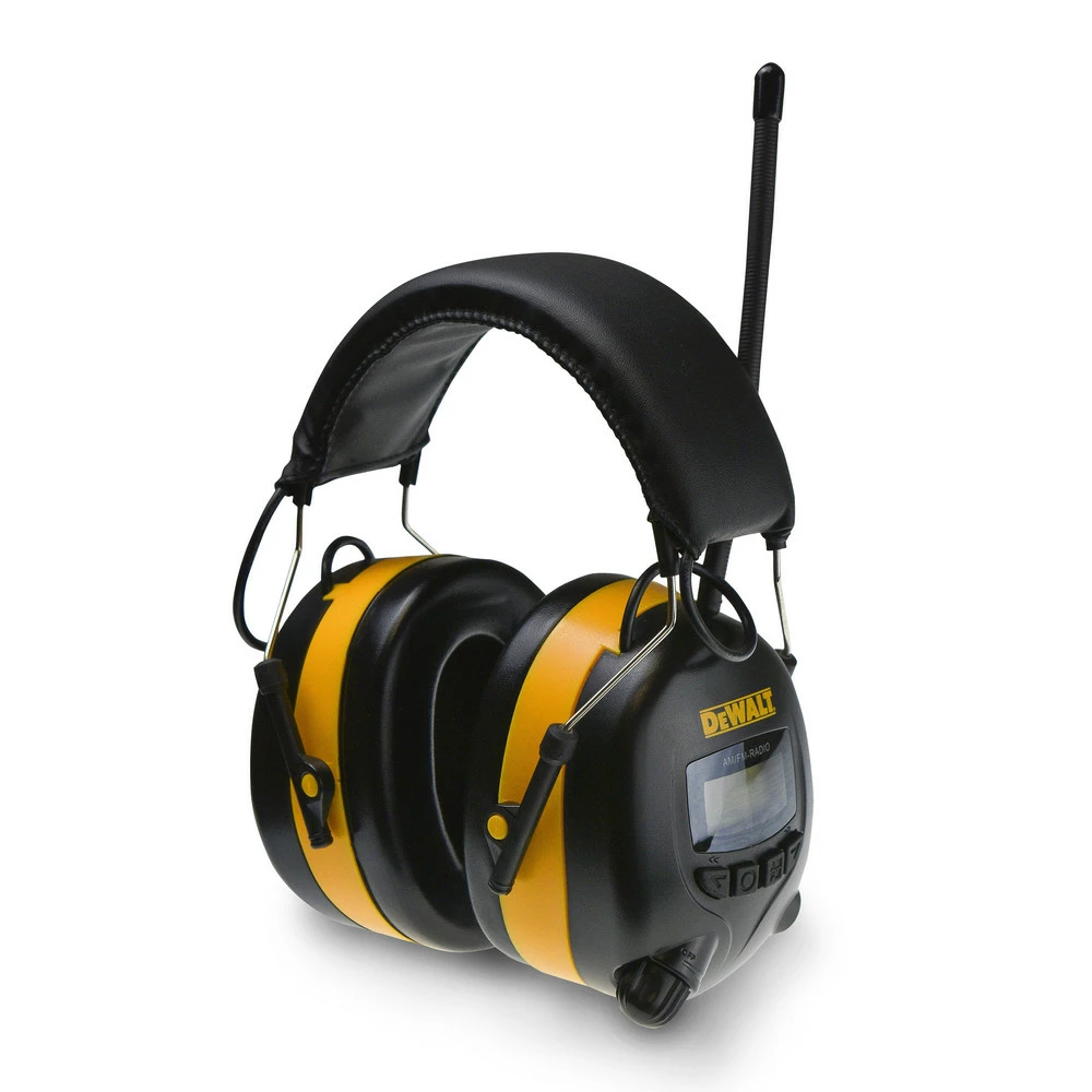 Dewalt DPG15 AM/FM Digital Tune Ear Muff With AUX Connection 2 Dewalt DPG15 AM/FM Digital Tune Ear Muff With AUX Connection - Image 2