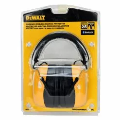 Dewalt DPG17 Premium Lithium-Ion Bluetooth Cordless Hearing Protector Earmuff -Dewalt Shop dewndpg17 c