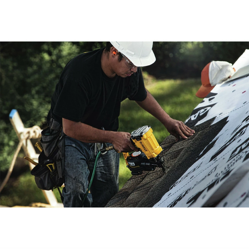 Dewalt DW45RN 15 Degree 1-3/4 In. Pneumatic Coil Roofing Nailer 12 Dewalt DW45RN 15 Degree 1-3/4 In. Pneumatic Coil Roofing Nailer - Image 12