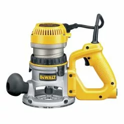 Dewalt DW618 2-1/4 HP EVS Fixed Base Router -Dewalt Shop dewndw618 c