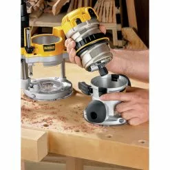 Dewalt DW618 2-1/4 HP EVS Fixed Base Router -Dewalt Shop dewndw618 k