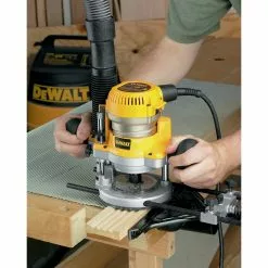 Dewalt DW618 2-1/4 HP EVS Fixed Base Router -Dewalt Shop dewndw618 n