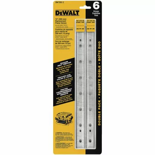 Dewalt DW7352-2 13 In. Replacement Planer Knives For DW735 (2-Pack) 1 Dewalt DW7352-2 13 In. Replacement Planer Knives For DW735 (2-Pack) -Dewalt Shop dewndw7352 2