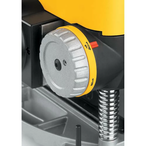 Dewalt DW735X 13 In. Two-Speed Thickness Planer With Support Tables And Extra Knives 8 Dewalt DW735X 13 In. Two-Speed Thickness Planer With Support Tables And Extra Knives - Image 8