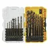 Dewalt DWA1181 21-Piece Black And Gold Coated Drill Bit Set