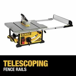 Dewalt DWE7491RS 10 In. 15 Amp Site-Pro Compact Jobsite Table Saw With Rolling Stand -Dewalt Shop dewndwe7491rs w