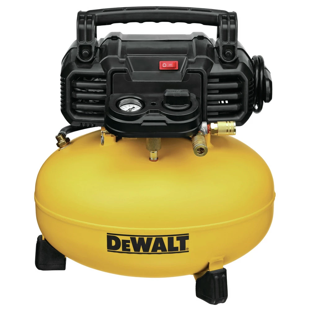 Dewalt DWFP1KIT 18 Gauge Brad Nailer And 6 Gallon Oil-Free Pancake Air Compressor Combo Kit 2 Dewalt DWFP1KIT 18 Gauge Brad Nailer And 6 Gallon Oil-Free Pancake Air Compressor Combo Kit - Image 2