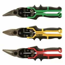 Dewalt DWHT14676 3-Piece Ergo Aviation Snips