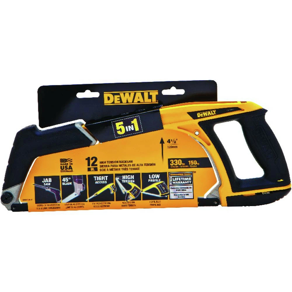 Dewalt DWHT20547L 5-in-1 Multifunction Hack Saw 6 Dewalt DWHT20547L 5-in-1 Multifunction Hack Saw - Image 6