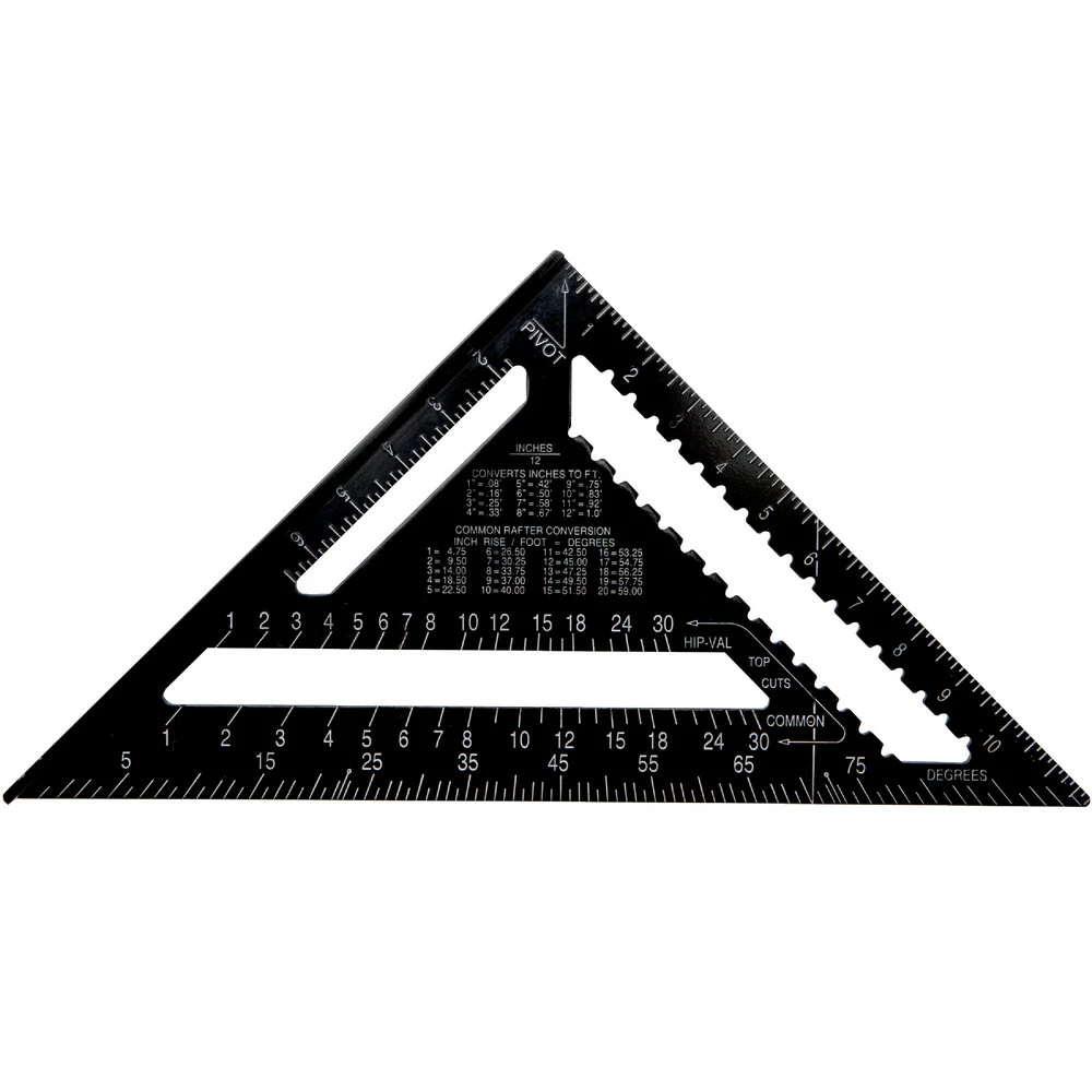 Dewalt DWHT46032 12 In. Premium Rafter Square 3 Dewalt DWHT46032 12 In. Premium Rafter Square - Image 3