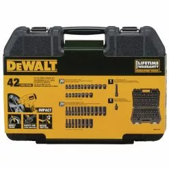 Dewalt DWMT19248 42-Piece 6-Point 3/8 In. Drive Combination Impact Socket Set -Dewalt Shop dewndwmt19248 c