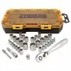 Dewalt DWMT73804 34-Piece 1/4 In. And 3/8 In. Drive Socket Set