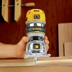 Dewalt DWP611 110V 7 Amp Variable Speed 1-1/4 HP Corded Compact Router With LED 36 Dewalt DWP611 110V 7 Amp Variable Speed 1-1/4 HP Corded Compact Router With LED -Dewalt Shop dewndwp611 h