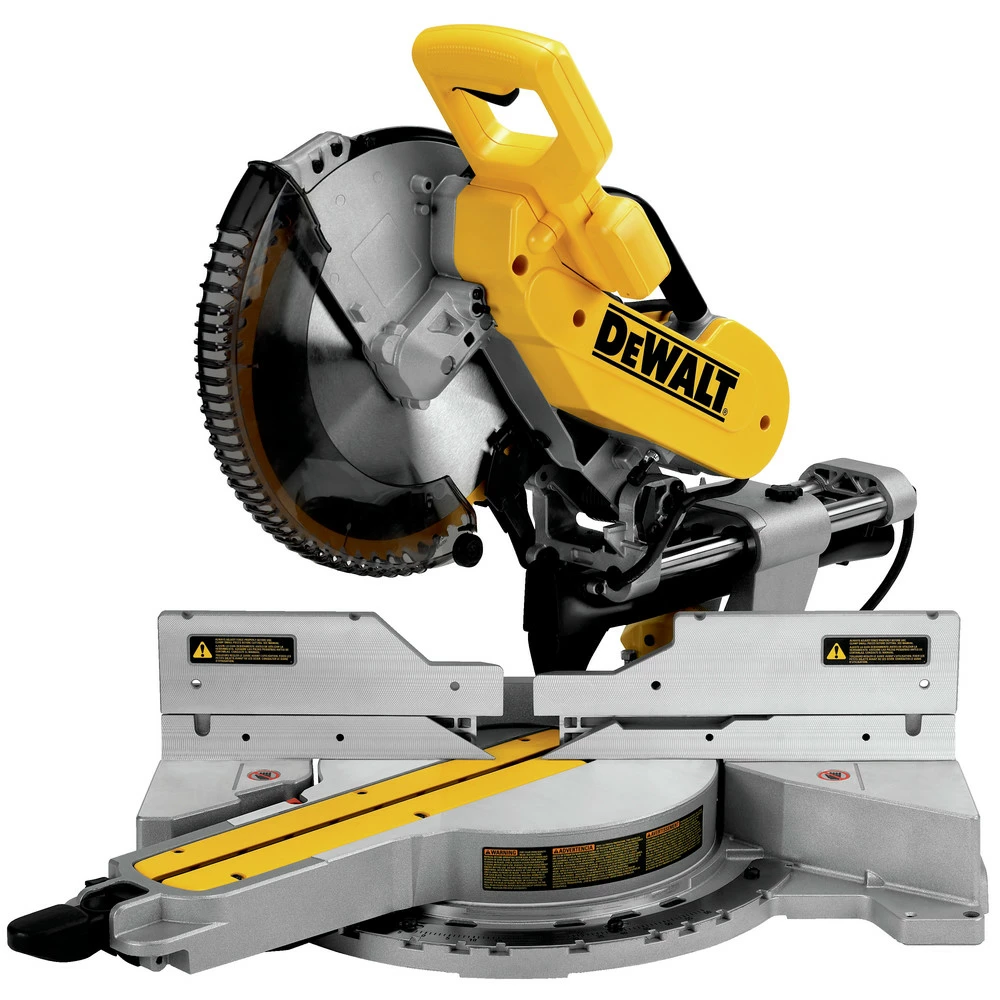 Dewalt DWS779 120V 15 Amp Brushed 12 In. Corded Double Bevel Sliding Compound Miter Saw 4 Dewalt DWS779 120V 15 Amp Brushed 12 In. Corded Double Bevel Sliding Compound Miter Saw - Image 4