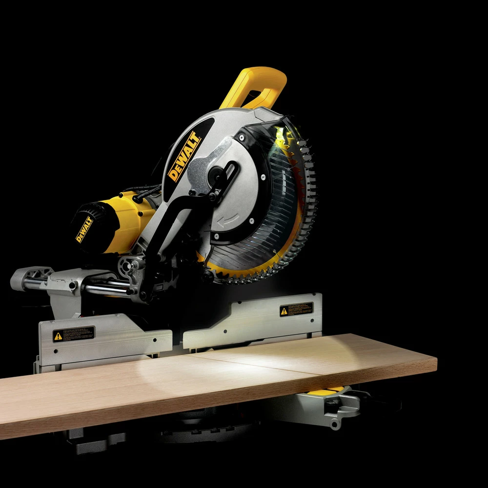Dewalt DWS779 120V 15 Amp Brushed 12 In. Corded Double Bevel Sliding Compound Miter Saw 18 Dewalt DWS779 120V 15 Amp Brushed 12 In. Corded Double Bevel Sliding Compound Miter Saw - Image 18