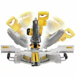 Dewalt DWS780 12 In. Double Bevel Sliding Compound Miter Saw -Dewalt Shop dewndws780 e