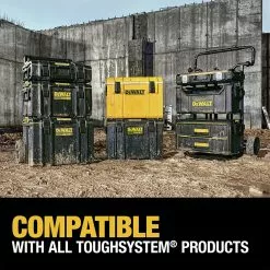 Dewalt DWST08165 14-3/4 In. X 14-3/4 In. X 7 In. TOUGHSYSTEM 2.0 Tool Box - Black 20 Dewalt DWST08165 14-3/4 In. X 14-3/4 In. X 7 In. TOUGHSYSTEM 2.0 Tool Box - Black -Dewalt Shop dewndwst08165 j