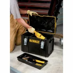 Dewalt DWST08204 14-3/8 In. X 21-3/4 In. X 16-1/8 In. ToughSystem DS400 Tool Case - X-Large, Black 8 Dewalt DWST08204 14-3/8 In. X 21-3/4 In. X 16-1/8 In. ToughSystem DS400 Tool Case - X-Large, Black -Dewalt Shop dewndwst08204 c
