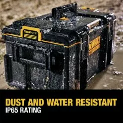 Dewalt DWST08300 14-3/4 In. X 21-3/4 In. X 12-3/8 In. ToughSystem 2.0 Tool Box - Large, Black 25 Dewalt DWST08300 14-3/4 In. X 21-3/4 In. X 12-3/8 In. ToughSystem 2.0 Tool Box - Large, Black -Dewalt Shop dewndwst08300 j