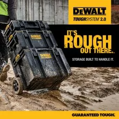 Dewalt DWST08300 14-3/4 In. X 21-3/4 In. X 12-3/8 In. ToughSystem 2.0 Tool Box - Large, Black 27 Dewalt DWST08300 14-3/4 In. X 21-3/4 In. X 12-3/8 In. ToughSystem 2.0 Tool Box - Large, Black -Dewalt Shop dewndwst08300 m